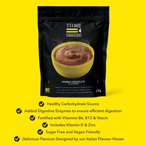 Time 4 Cream Of Rice Box of 8 2kg (Single Flavour) - Image 4